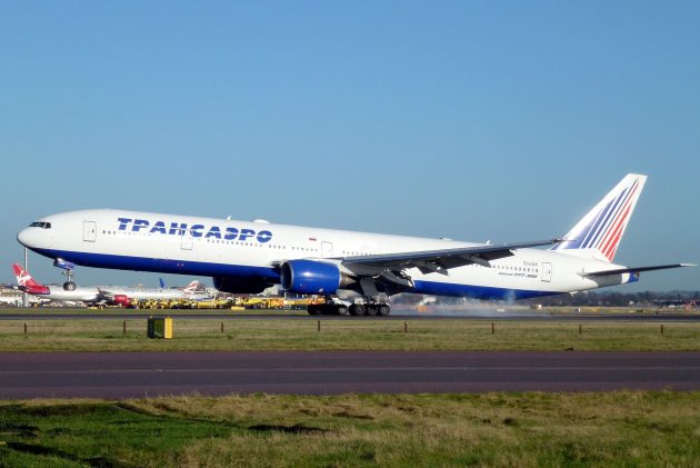 Boeing 777-300 компании «Трансаэро»