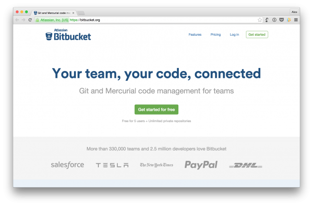 Сервис Bitbucket
