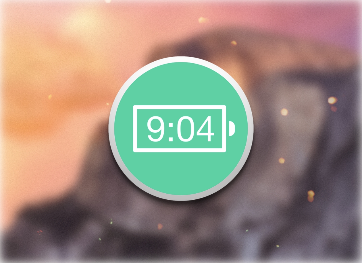 Battery Time Indicator — маленькая, но очень полезная утилита для строки меню OS X