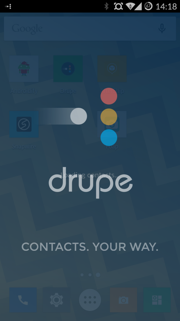 Логотип drupe для Android
