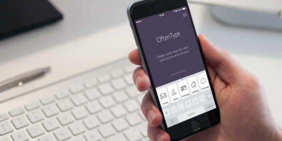 OftenType: заполняем формы регистрации с iPhone за несколько секунд