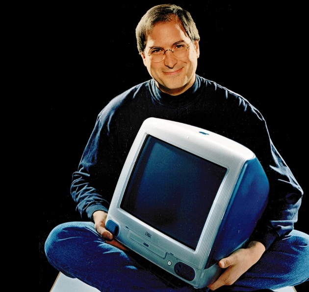 Джобс на презентации iMac в 1998-м