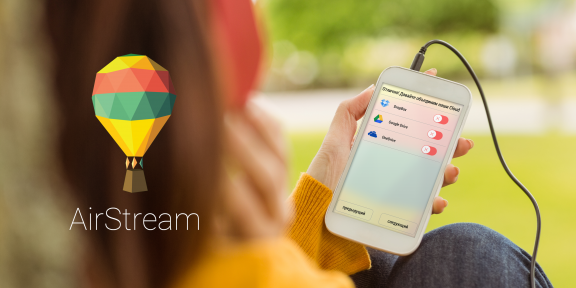 AirStream для Android поможет слушать музыку из Dropbox, Google Drive и OneDrive