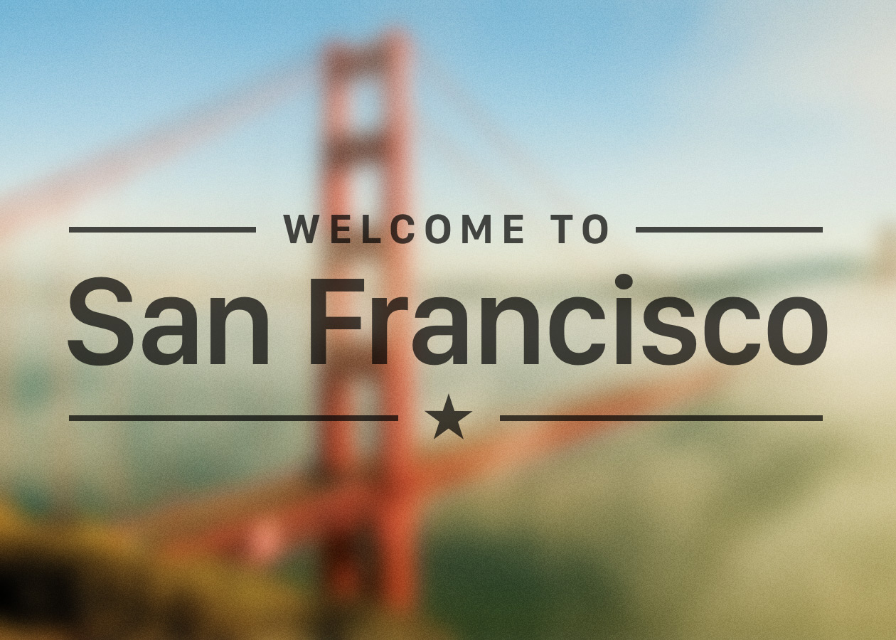 Добро пожаловать в Сан-Франциско