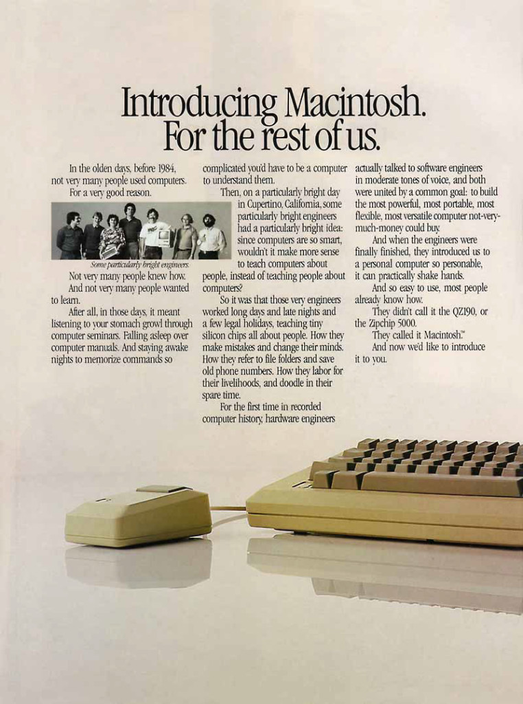 Как Apple рекламировала свой первый Macintosh в 1980-х