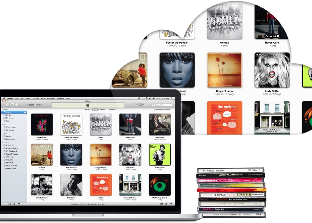 Apple планирует увеличить лимит iTunes Match до 100 000 треков
