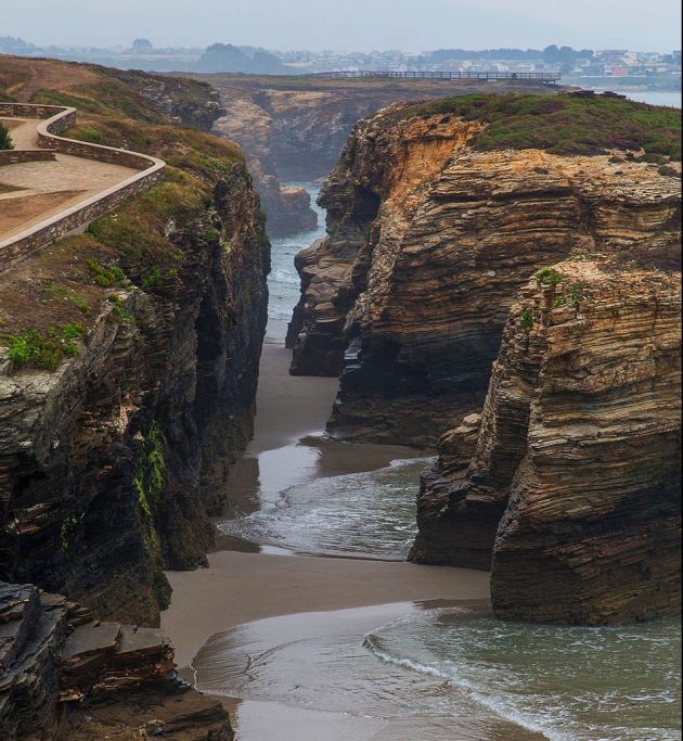 Playa de las Catedrales (Beach of the Cathedrals) – Ribadeo, Spain best beaches