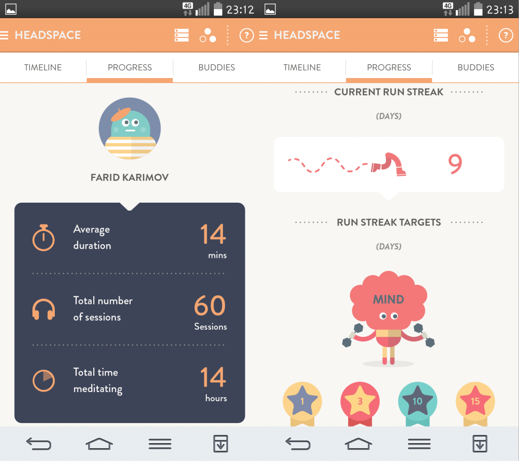 Отследить прогресс. Приложение хедспейс. Приложения для отслеживания прогресса. Headspace: руководство по медитации.