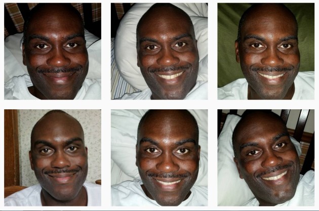 Instagram* темнокожего парня с одинаковыми селфи