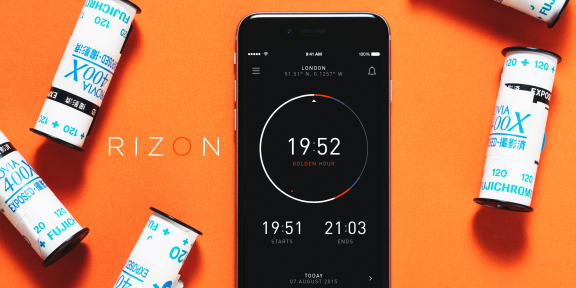 Rizon для iOS подскажет лучшее время для фотосъёмки