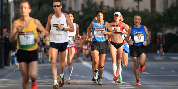 О чём думают марафонцы во время бега