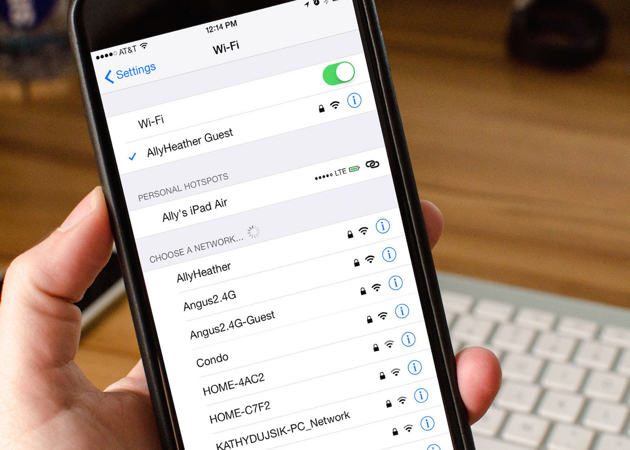 iOS 9 самостоятельно отключает Wi-Fi при слабом сигнале