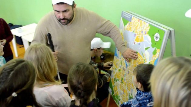 «Белая трость» разработала тактильную карту Екатеринбурга