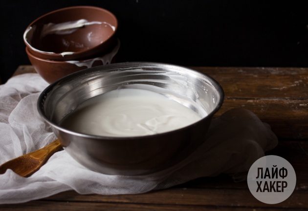 Сливочно-йогуртовый крем - пошаговый рецепт с фото, ингредиенты, как приготовить