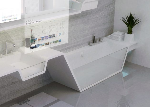 Ванная комната будущего: виртуальная среда