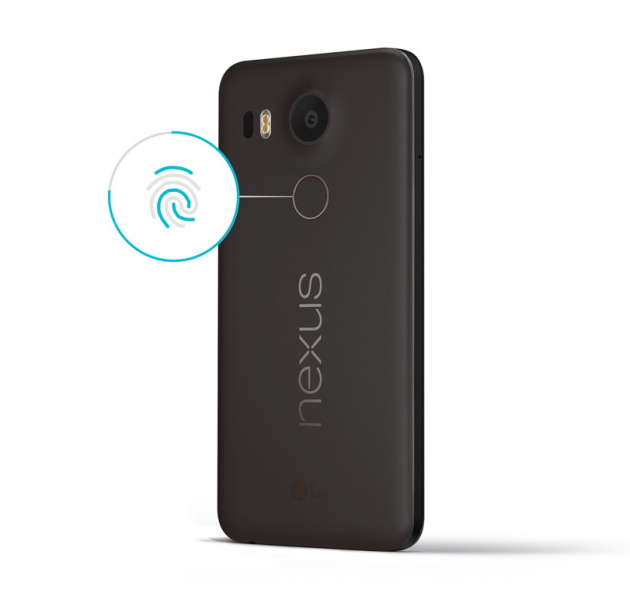 Nexus 5X и Nexus 6P: сканер отпечатков