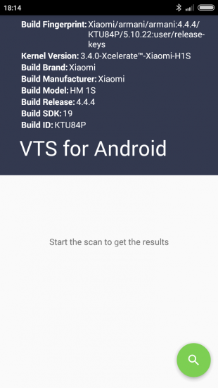  VTS for Android