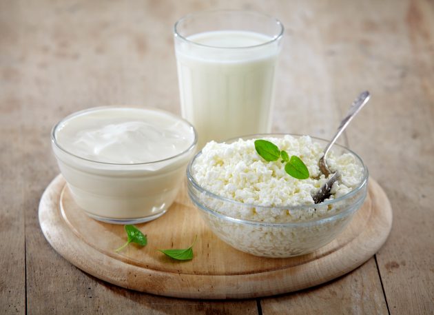 Тонкая талия и молочные продукты низкой жирности