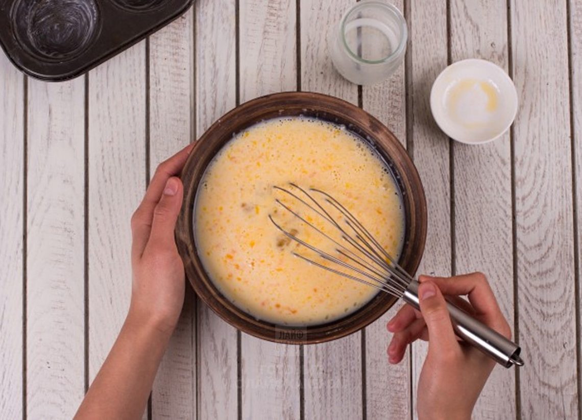 Поповеры с яблоками