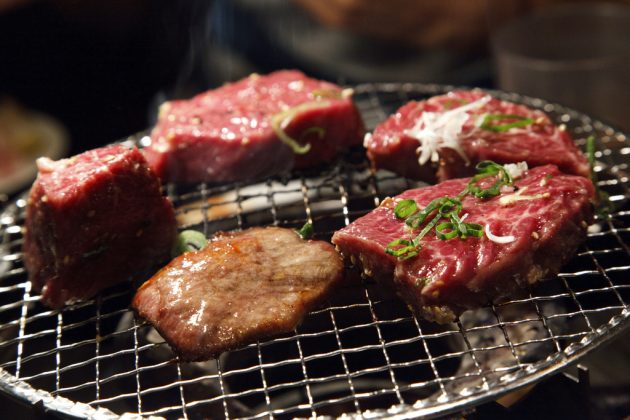 Якинику — мясные блюда