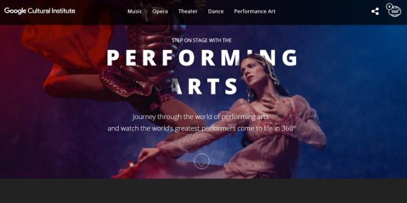 На сайте Google Cultural Institute появились записи концертов с эффектом виртуального присутствия