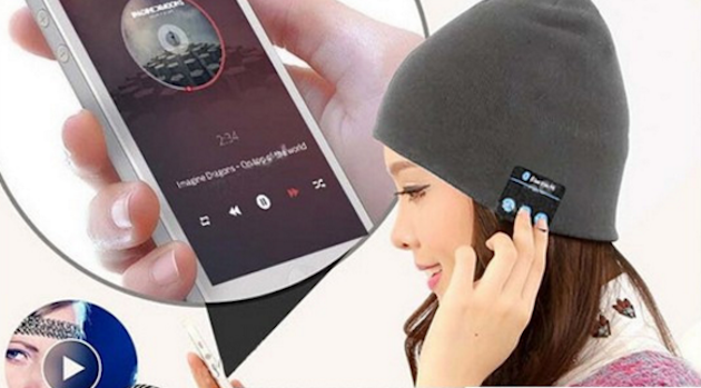 Bluetooth-шапка с наушниками