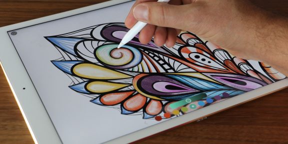Pigment для iOS — антистрессовая книжка-раскраска для взрослых и не только