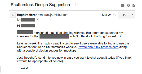 Письмо в Shutterstock