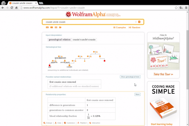 9 трюков с Wolfram Alpha, которые облегчат вашу жизнь