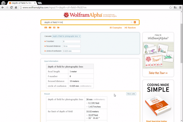 9 трюков с Wolfram Alpha, которые облегчат вашу жизнь