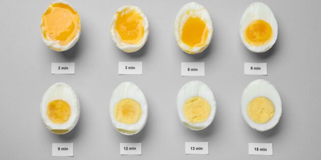 Что происходит с яйцом во время варки
