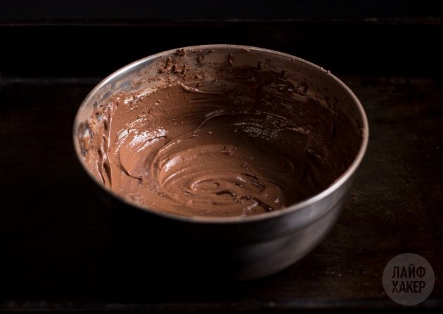 шоколадное печенье: приготовьте тесто