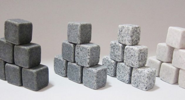 Каменные кубики для напитков