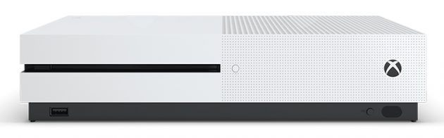 Xbox One S белого цвета
