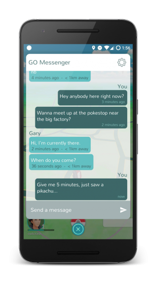 Messenger for Pokémon GO 2