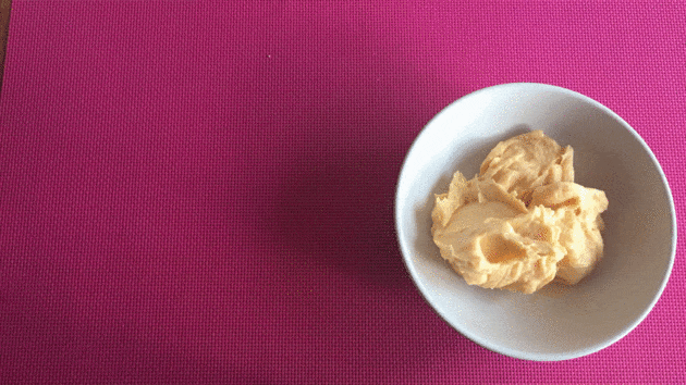 рецепт персикового мороженого
