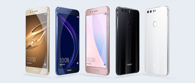 Huawei Honor 8: цвет корпуса