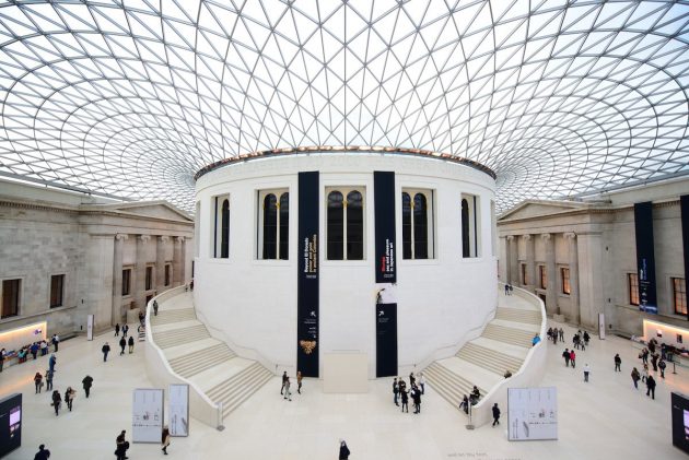 архитектура Европы: Great Court at the British Museum