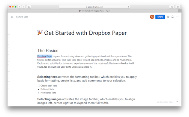 Paper by Dropbox