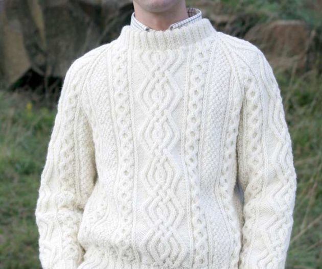 как выбрать свитер: Свитер аранской вязки