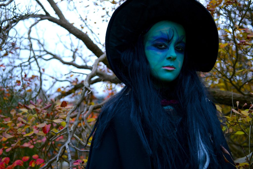 макияж на хеллоуин: ведьма 4