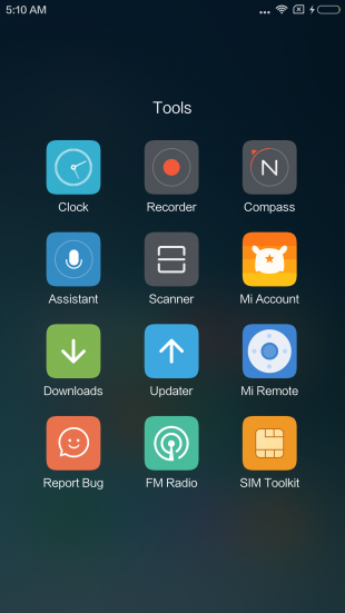 Xiaomi Redmi Note 4: инструменты