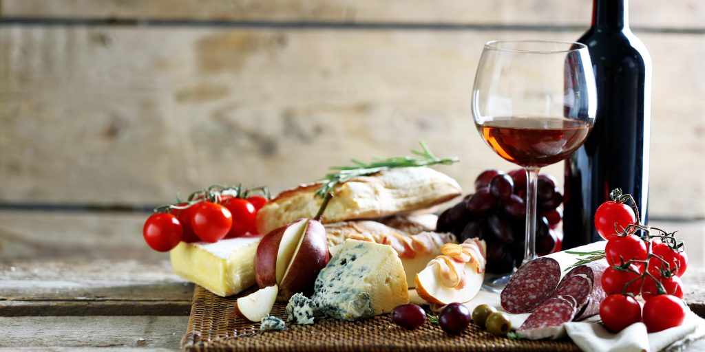 Вино чем закусывать: вино