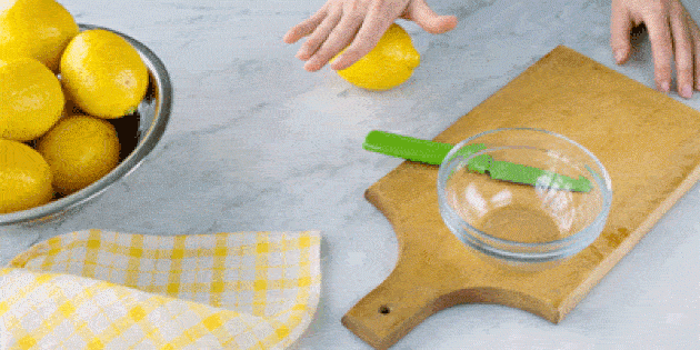 лайфхаки для кухни: лимон