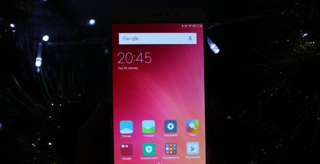 Xiaomi Mi5S Plus: дисплей