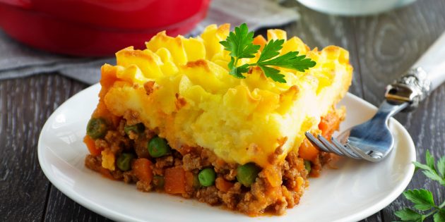 What to cook with minced meat: Shepherd's Pie 