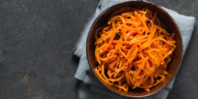 12 salads with Korean carrots that are the first to disappear from the table