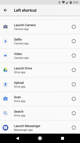 Android O: ярлыки приложений