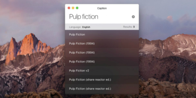 Caption для Mac найдёт субтитры к сериалам и фильмам в один клик