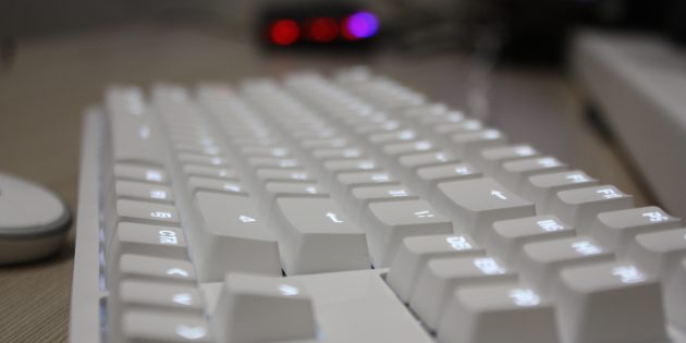 Xiaomi Mi Keyboard: подсветка